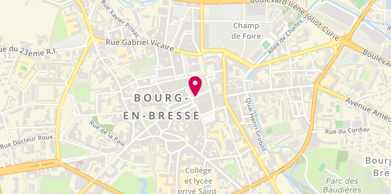 Plan de Bijou Brigitte, 3 Rue Maréchal Foch, 01000 Bourg-en-Bresse