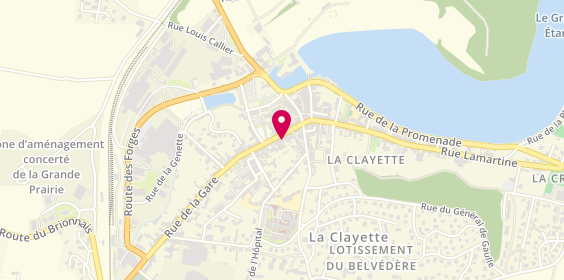 Plan de FOUGERE Patrice, 52 Rue Centrale, 71800 La Clayette