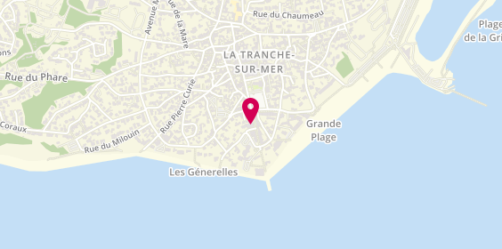 Plan de L'Espace Doré, 44 avenue de la Plage, 85360 La Tranche-sur-Mer