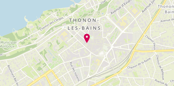 Plan de Dam Dom, 12 Rue Vallon, 74200 Thonon-les-Bains