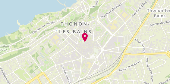 Plan de 43 Grande Rue, 43 Grande Rue, 74200 Thonon-les-Bains