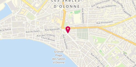 Plan de Elisa Joaillerie, 102 Boulevard de Castelnau, 85100 Les Sables-d'Olonne