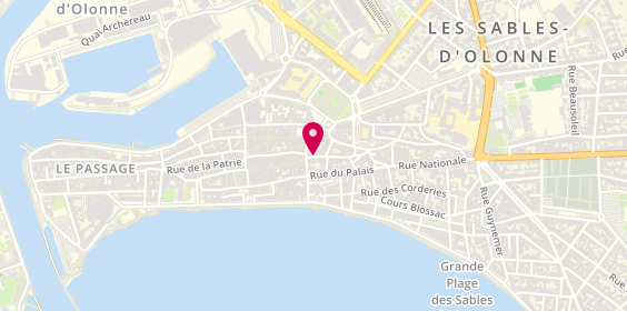 Plan de Espeleta, 29 Rue des Halles, 85100 Les Sables-d'Olonne
