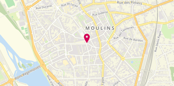 Plan de Privileges, 67 place d'Allier, 03000 Moulins