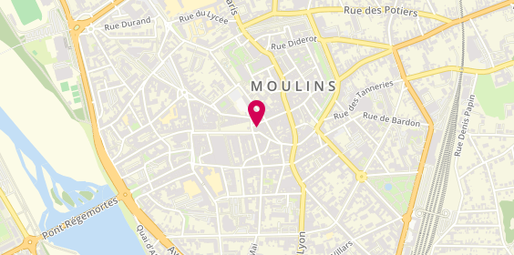 Plan de Ormaline, 7 Rue d'Allier, 03000 Moulins