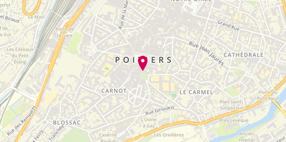 Plan de Cassier Jean-Marie, 7 Rue de Magenta, 86000 Poitiers