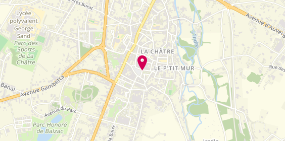 Plan de Atelier d'Horlogerie GAUSSET Jean-Michel, 11 place du Marché, 36400 La Châtre