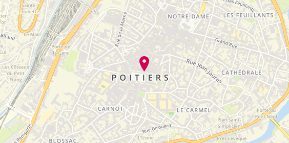 Plan de Dolita Poitiers, 34 Rue des Grandes Écoles, 86000 Poitiers