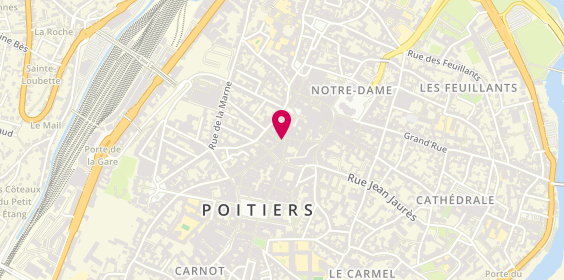 Plan de Carles et Compagnie, 17 Rue Gambetta, 86000 Poitiers