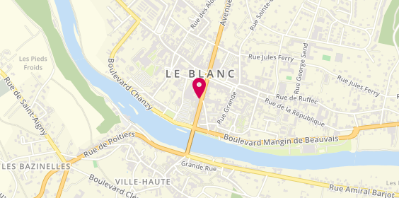 Plan de Tailleur Jean, 31 Rue Pierre Collin de Souvigny, 36300 Le Blanc