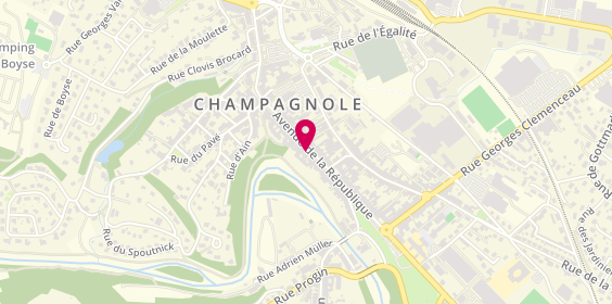 Plan de Bijouterie Prost, 52 avenue de la République, 39300 Champagnole