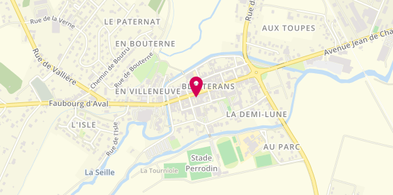 Plan de Bijouterie Sylvie Buteau, 54 Rue Louis le Grand, 39140 Bletterans