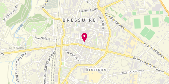 Plan de Bijouterie Maxime, 43 Rue Gambetta, 79300 Bressuire