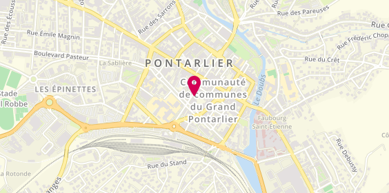 Plan de Paola, 7 Rue de la Gare, 25300 Pontarlier