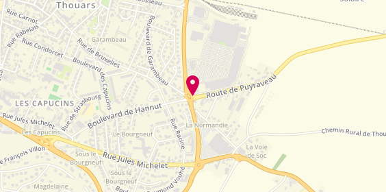 Plan de L'Or du Temps, 37 Route Puyraveau, 79100 Thouars