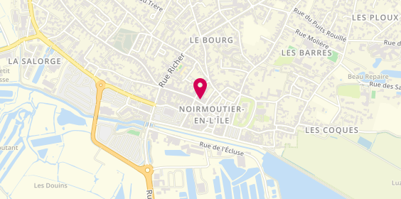 Plan de Bijouterie Fan d'Or, 14 Grande Rue, 85330 Noirmoutier-en-l'Île