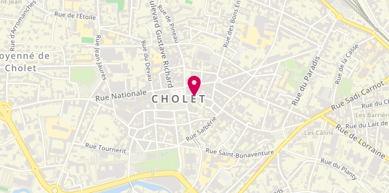 Plan de Bijouterie Daniel, 27 Rue Georges Clemenceau, 49300 Cholet