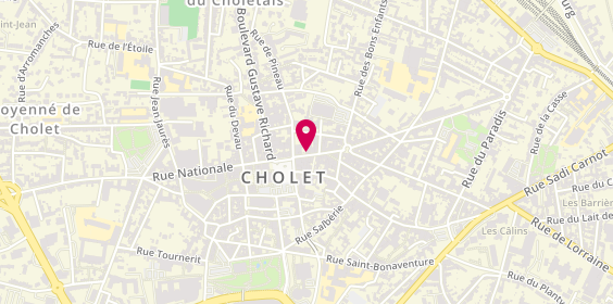 Plan de Claire's, 112 Rue Nationale, 49300 Cholet