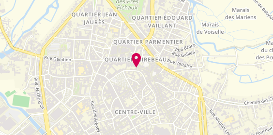 Plan de Quintescence, 68 Rue Mirebeau, 18000 Bourges