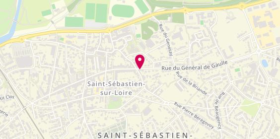 Plan de MAUPAS-SEHIKYAN, 36 Rue du Général de Gaulle, 44230 Saint-Sébastien-sur-Loire