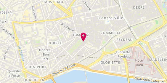 Plan de Atelier Mathilde QUINCHEZ I bijouterie Nantes, 2 Rue Piron, 44000 Nantes