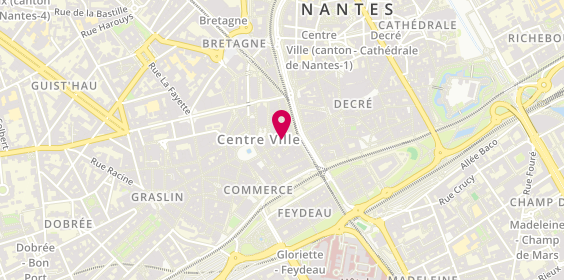 Plan de Landreau Joailllier, 10 Rue Orléans, 44000 Nantes