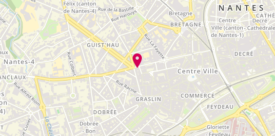 Plan de Patrick le Dus Joaillier, 29 Rue du Calvaire, 44000 Nantes