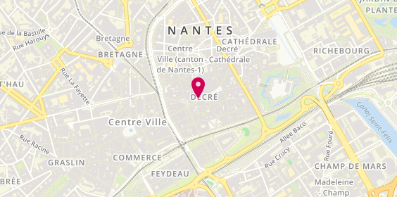 Plan de Louis Pion, Galeries Lafayette 20 Rue Marne, 44000 Nantes