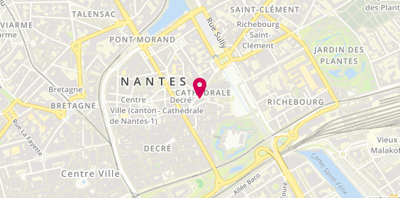 Plan de Horlogerie • Bijouterie - Nantes - Audéon & Durand, 6 place Saint-Pierre, 44000 Nantes