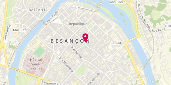 Plan de Horloger 1 Besancon, 59 Rue des Granges, 25000 Besançon