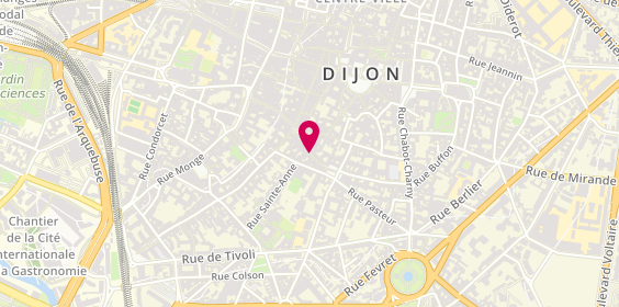 Plan de Bijouterie DIJ'OR, 11 Rue Charrue, 21000 Dijon