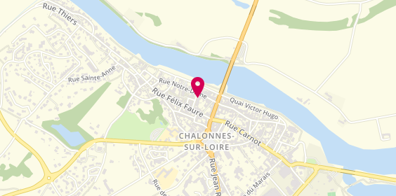 Plan de Couleur de Pierre, 5 place des Halles, 49290 Chalonnes-sur-Loire