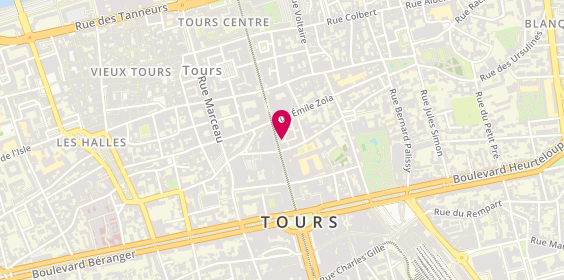 Plan de Trésor, 72 Rue Nationale
Gal Nationale, 37000 Tours