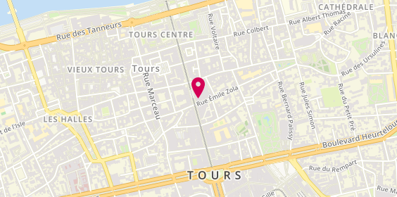 Plan de Louis Pion Tours, 64 Rue Nationale, 37000 Tours