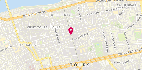 Plan de Lovisa, Rue Nationale, 37000 Tours