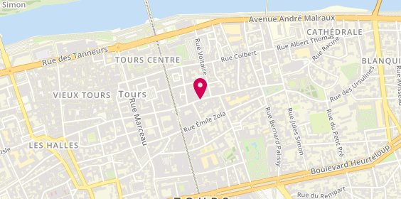 Plan de L'Or d'Autrefois, 37 Rue de la Scellerie, 37000 Tours