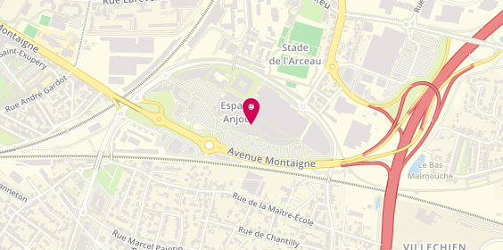 Plan de Marc Orian, 75 Avenue Montaigne Centre Commercial Angers Espace Anjou, 49000 Angers