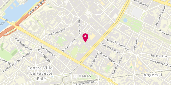 Plan de Bijou Brigitte, 50 Rue Saint-Aubin, 49000 Angers