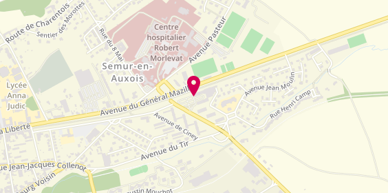 Plan de Bijouterie Horlogerie Amethyste, Centre Commercial Champlon
Route de Massène, 21140 Semur-en-Auxois