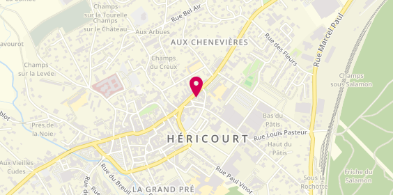 Plan de Bijouterie Losserand Denise, 14 avenue Léon Jouhaux, 70400 Héricourt