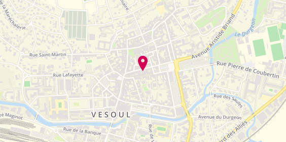 Plan de S. & L. Bijoux, 22 Rue Georges Genoux, 70000 Vesoul