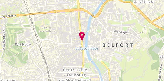 Plan de Bollwerk Joailliers, 8 Faubourg des Ancêtres, 90000 Belfort