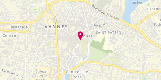 Plan de ROUILLE Franck, 10 Rue des Vierges, 56000 Vannes
