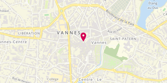 Plan de Mégalithes, 2 place Henri Iv, 56000 Vannes