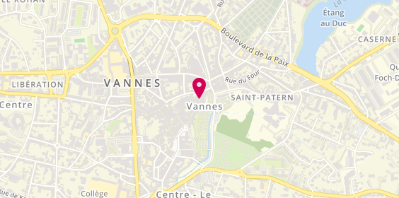 Plan de Guéguin Picaud City, 26 Rue des Vierges, 56000 Vannes