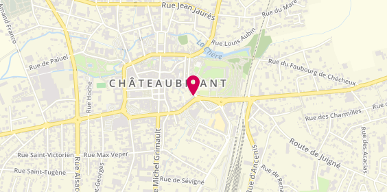 Plan de Bijouterie Bobard, place Charles de Gaulle, 44110 Châteaubriant