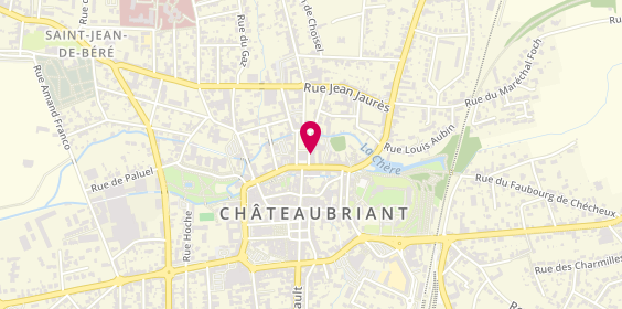 Plan de Bijouterie Horlogerie AULNETTE, 4 place Ernest Bréant, 44110 Châteaubriant