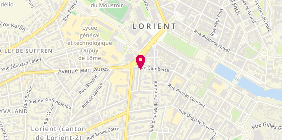 Plan de Bijouterie Lethu - Atelier des Essarts | Bijouterie Lorient, 31 Rue Hyacinthe Glotin, 56100 Lorient