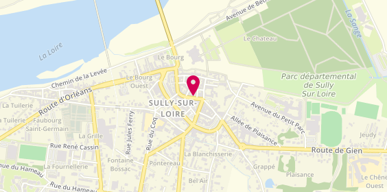 Plan de Atout Coeur, 31 Rue du Grand Sully, 45600 Sully-sur-Loire