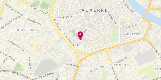 Plan de Les Nouveaux Bijoutiers, 49 Rue du Temple, 89000 Auxerre